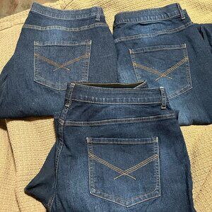 Women's CJ Banks Relaxed Fit Barely Boot Jeans--Size 18W